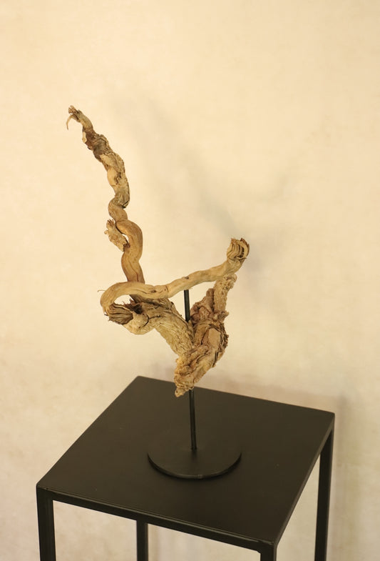 Escultura Break Dance madera