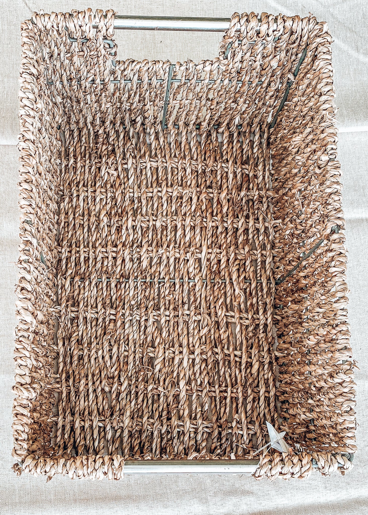 Canasto Loncomilla fibras naturales - Couzy
